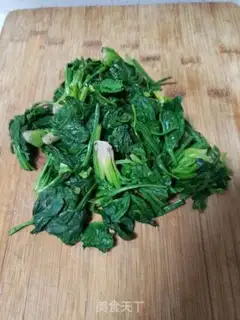 Make The spinach sausage step 0