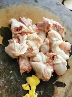 Make Potato chicken step 1