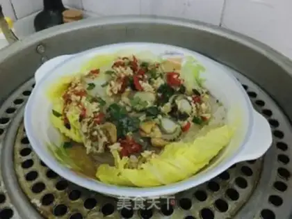 Make Garlic cabbage fan fan step 8