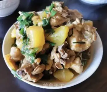 Make Potato chicken step 6