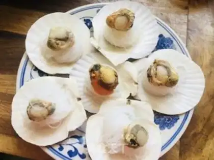 Make Garlic fan sap step 8