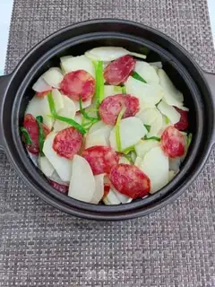 Make Potato sausage step 8