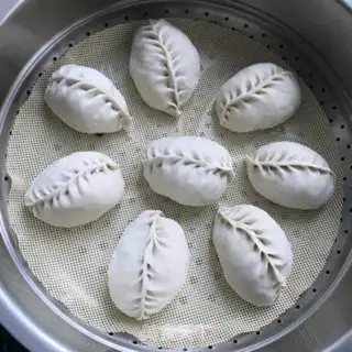 Make Cream egg powder buns step 8