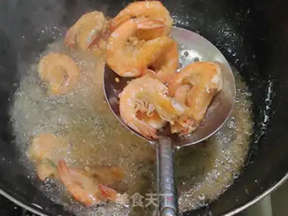 Make Pelican pepper shrimp step 5