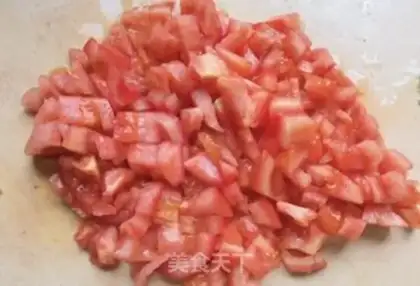 Make Tomato filament noodles step 11