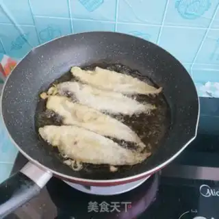 Make Fry skin, flat fish step 6