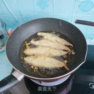 Make Fry skin, flat fish step 7
