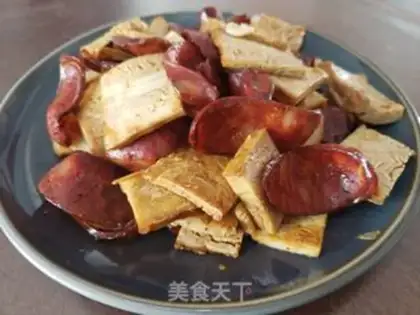 Make Five tofu fried sausages step 5