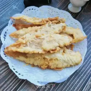 Make Fry skin, flat fish step 9