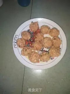 Make Fried radish balls step 4