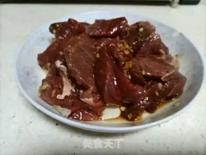 Make Sliding beef step 2