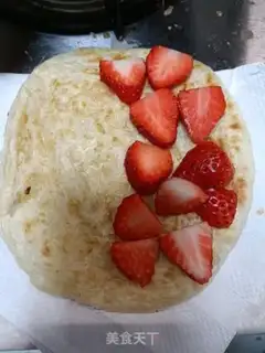 Make Strawberry breakfast step 1