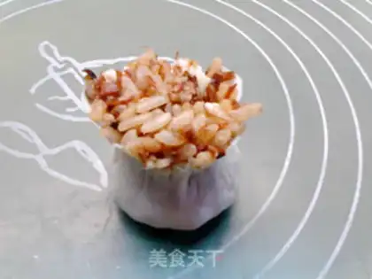 Make The dumplings, the mushrooms, the wheat step 16