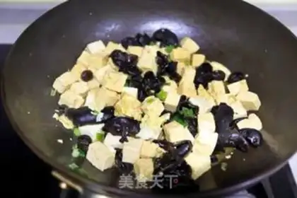 Make ♪ Eggs fried tofu ♪ step 5