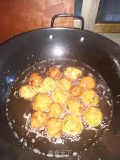 Make Fried radish balls step 5