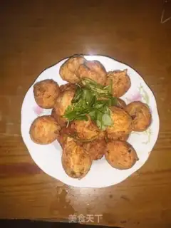 Make Fried radish balls step 6