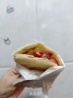 Make Strawberry breakfast step 4