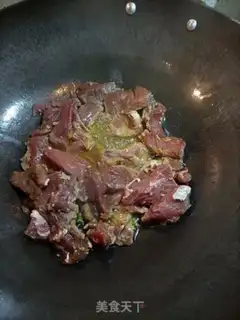 Make Sliding beef step 6