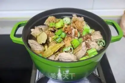 Make Three kinds of halogenated beef step 8