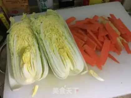 Make Carrot dolls step 0