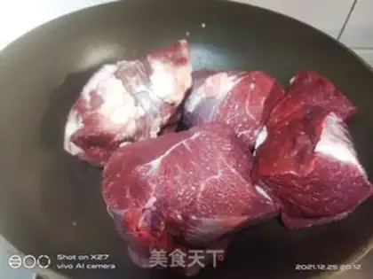 Make Beef halogen step 0