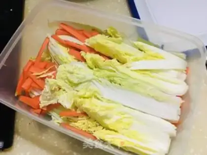 Make Carrot dolls step 1