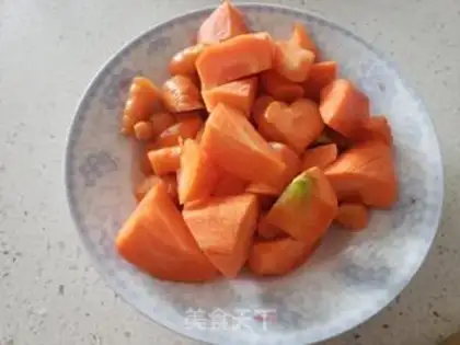 Make ♪ Carrot and cabbage ♪ step 1