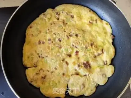 Make Celery sausage pancakes step 10