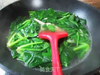 Make Thousands of spinach step 3