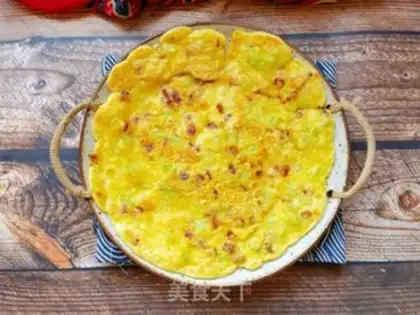 Make Celery sausage pancakes step 12