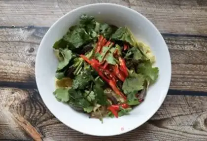 Make Tofu and sea cucumber step 5