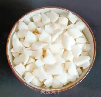 Make Pear cream step 2