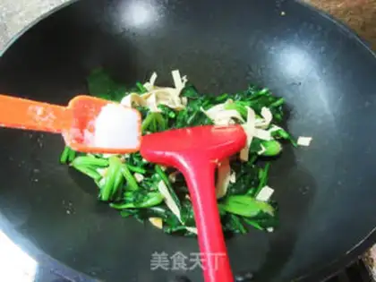 Make Thousands of spinach step 6