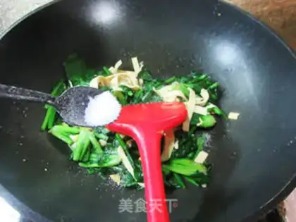Make Thousands of spinach step 7