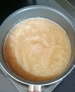 Make Pear cream step 4