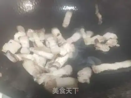Make Five flowers and tofu step 2