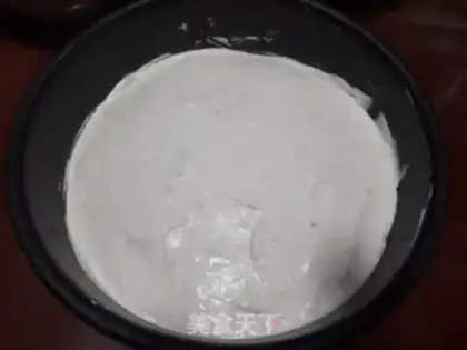 Make Mango heart mousse cake step 9