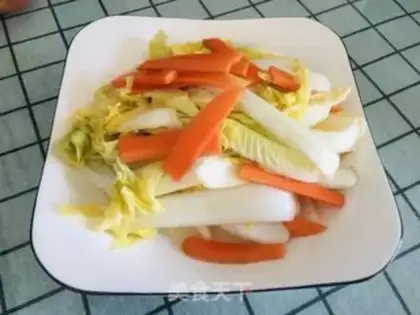Make Carrot dolls step 10