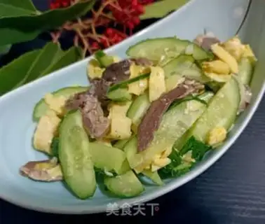 Make Egg deer cucumber step 8