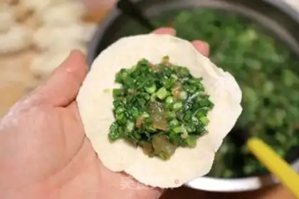 Make Pork shrimp dumplings step 5