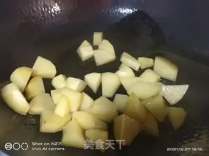 Make Cow and potatoes and vegetables step 2