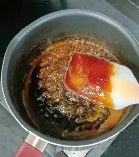 Make Pear cream step 13