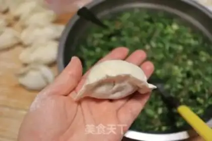 Make Pork shrimp dumplings step 6