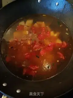 Make Tomato potato fat cow soup step 10