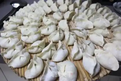 Make Pork shrimp dumplings step 7