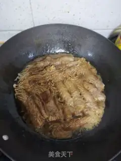 Make Golden mushroom roll step 6