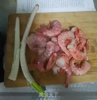 Make Double-winter red shrimp step 0