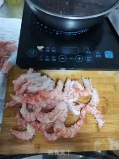 Make Double-winter red shrimp step 1