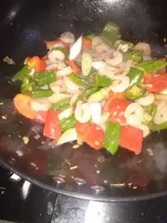 Make Three-colour shrimp step 8