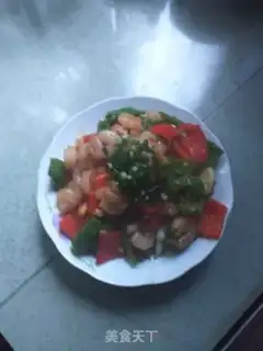 Make Three-colour shrimp step 9